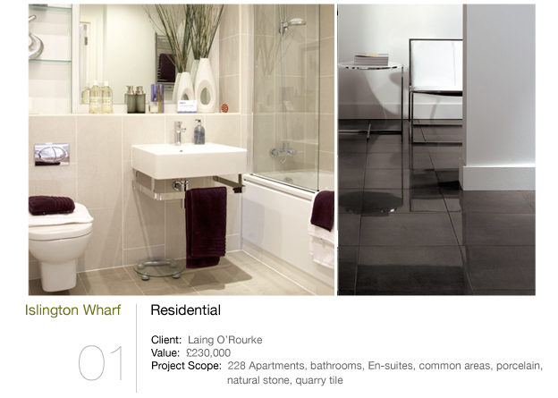 Manchester Commercial Tiling services were carried out on the New Islington Development in Manchester