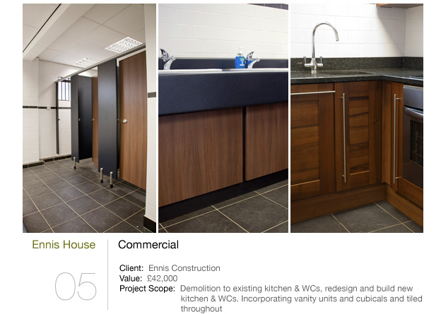 Manchester Commercial Tiling at Ennis House