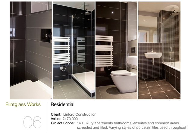 residential work for Flintglass offices